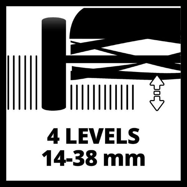 Газонокосарка акумуляторна Einhell GE-HM 18/38 Li-Solo (без АКБ та ЗП) (3414200) 727499 фото