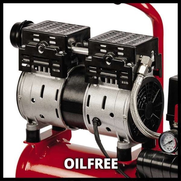 Компреcсор Einhell TE-AC 110/6 Silent Plus (4020600) 725971 фото