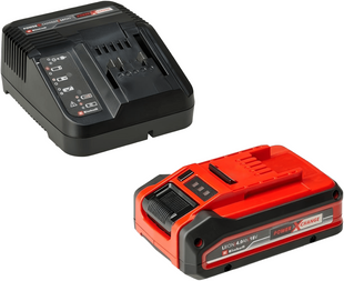Акумулятор Einhell 18V 4,0 Ah PXC PLUS Starter Kit + зарядний пристрій (4512159) 730960 фото