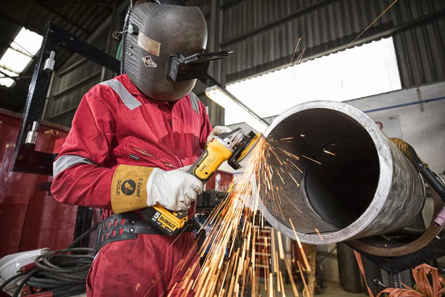 Шліфмашина кутова акумуляторна DeWALT DCG405P3 727284 фото