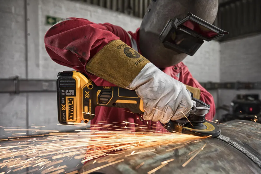 Шліфмашина кутова акумуляторна DeWALT DCG405P3 727284 фото