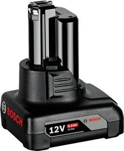 Акумулятор Bosch GBA 12 V 6,0 Ah Professional (1600A00X7H) 726182 фото