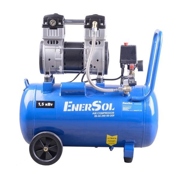 Компрессор воздушный безмасляный EnerSol ES-AC240-50-2OF 726793 фото