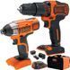 Набір інструментів акумуляторних BLACK+DECKER BCK21S1S 728479 фото 1