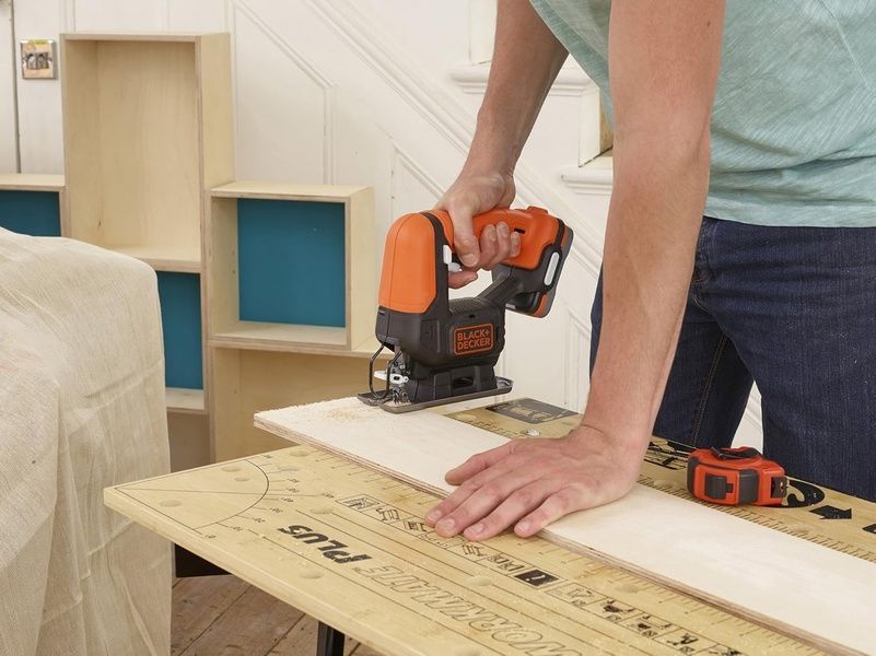 Лобзик аккумуляторный BLACK+DECKER BDCJS12N без АКБ и ЗУ 728544 фото