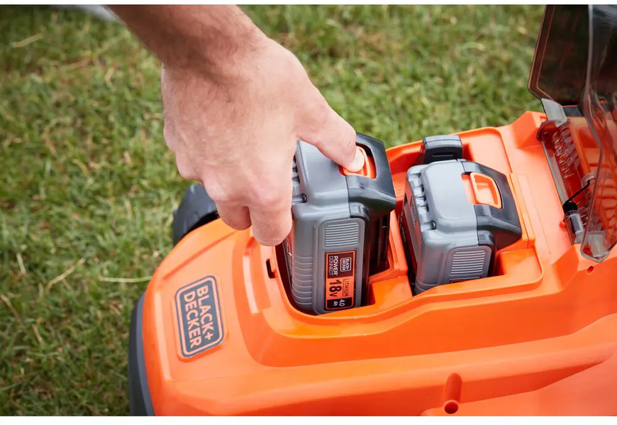 Газонокосарка акумуляторна BLACK+DECKER BCMW33184L2 726743 фото