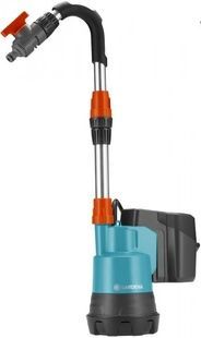 Аккумуляторный насос для резервуаров Gardena 2000/2 18V P4A Set (14602-55.000.00) 727920 фото