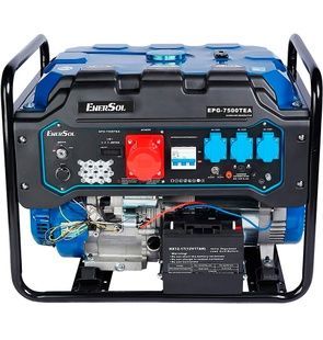 Бензиновый генератор ENERSOL EPG-7500TEA 728726 фото