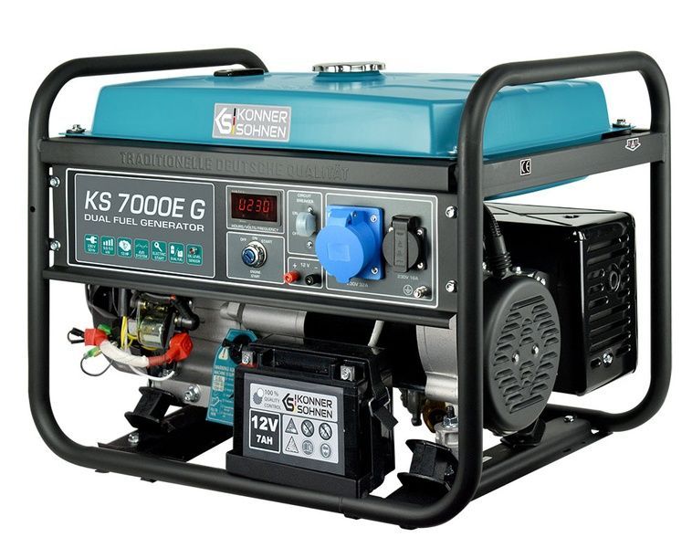 Генератор газобензиновый Konner & Sohnen KS 7000EG 725559 фото