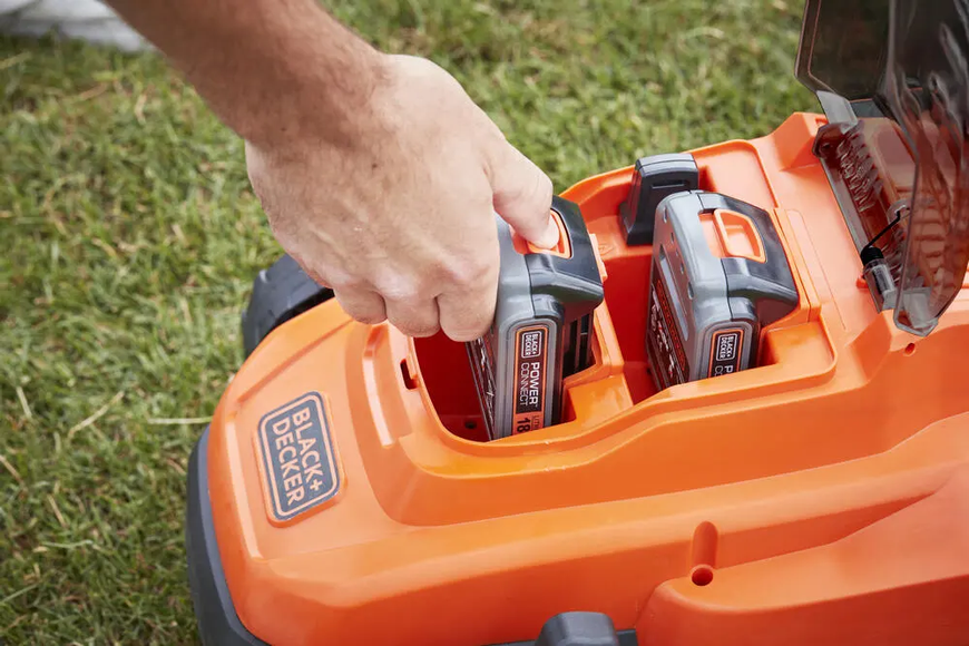 Газонокосилка аккумуляторная BLACK+DECKER BCMW3318L2 726744 фото