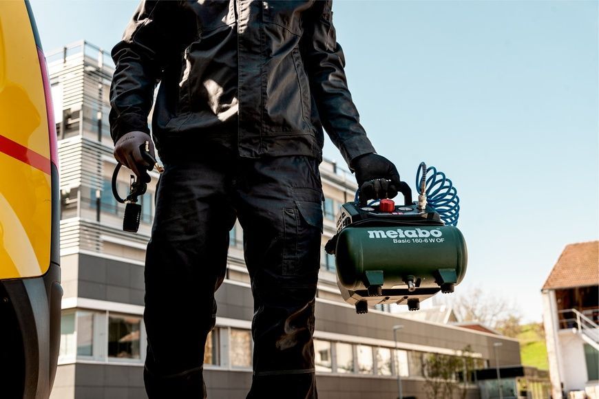 Компресор безмасляний Metabo Basic 160-6 W OF (601501000) 730357 фото