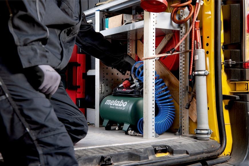 Компресор безмасляний Metabo Basic 160-6 W OF (601501000) 730357 фото