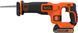 Пила шабельна акумуляторна BLACK+DECKER BDCR18E1 728546 фото 3