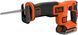 Пила шабельна акумуляторна BLACK+DECKER BDCR18E1 728546 фото 2