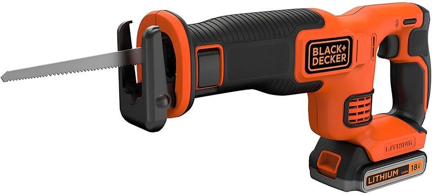 Пила шабельна акумуляторна BLACK+DECKER BDCR18E1 728546 фото
