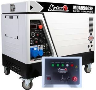 Генератор дизельний Matari MDA5500SE+ATS 728117 фото