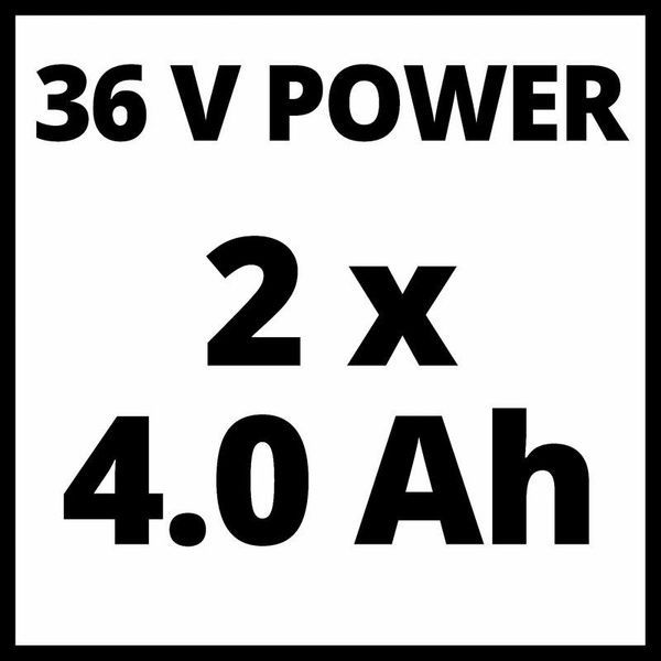 Газонокосарка акумуляторна Einhell RASARRO 36/38 (2x4,0 Ah) (3413180) 727495 фото