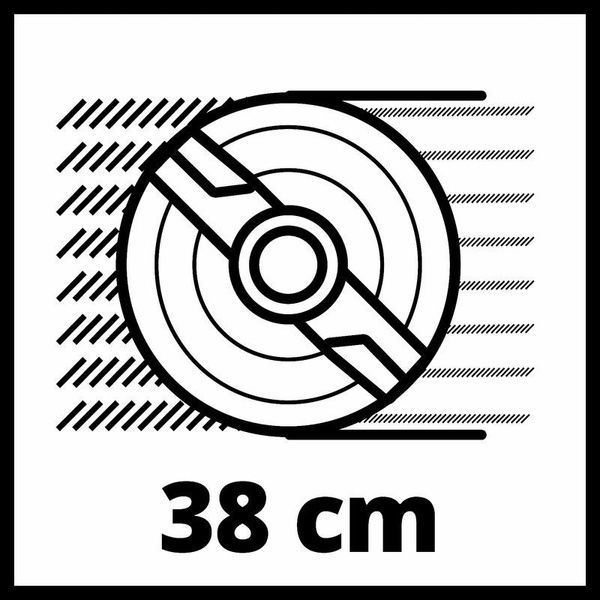 Газонокосарка акумуляторна Einhell RASARRO 36/38 (2x4,0 Ah) (3413180) 727495 фото