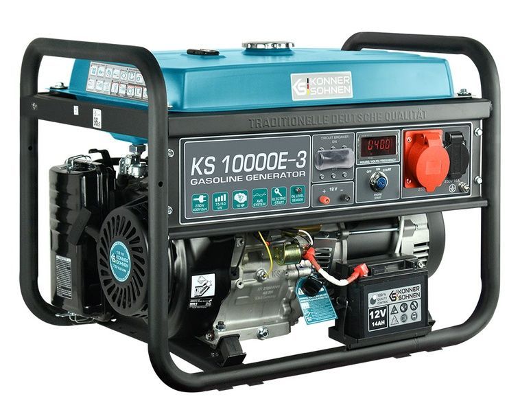 Генератор бензиновий K&ouml;nner&S&ouml;hnen KS 10000E-3 725620 фото