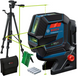 Лазерный нивелир Bosch Professional GCL 2-50 G со штативом BT 150, держателем RM 10, чехлом, мишенью (0601066M01) 726443 фото 1