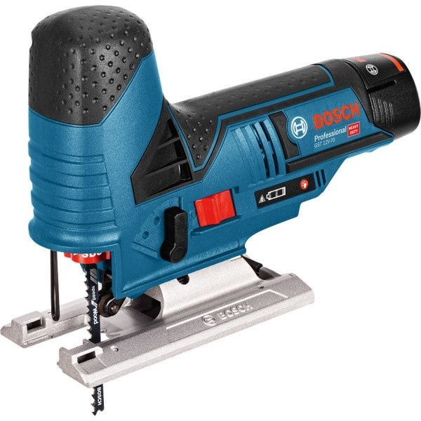 Аккумуляторний лобзик Bosch GST 12V-70 в картоне с 1 акб GBA 12V 2 Ah и з/у GAL 12V-40 (0615990M40) 726190 фото