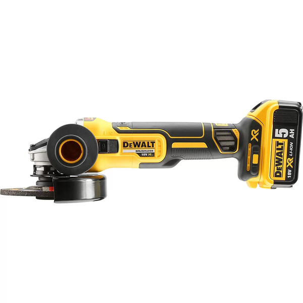 Шлифмашина угловая аккумуляторная DeWALT DCG405NT (без АКБ и ЗУ) 727282 фото