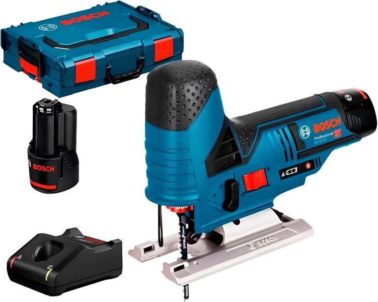 Аккумуляторний лобзик Bosch GST 12V-70 в картоне с 1 акб GBA 12V 2 Ah и з/у GAL 12V-40 (0615990M40) 726190 фото