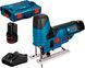 Аккумуляторний лобзик Bosch GST 12V-70 в картоне с 1 акб GBA 12V 2 Ah и з/у GAL 12V-40 (0615990M40) 726190 фото 2