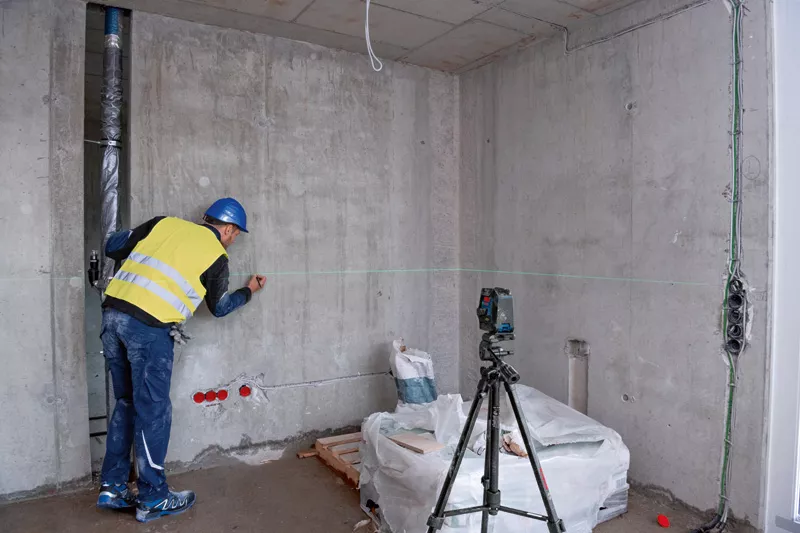 Лазерный нивелир Bosch Professional GCL 2-50 G в чемодане с держателем RM 10, зажимом DK 10, чехлом (0601066M02) 726441 фото