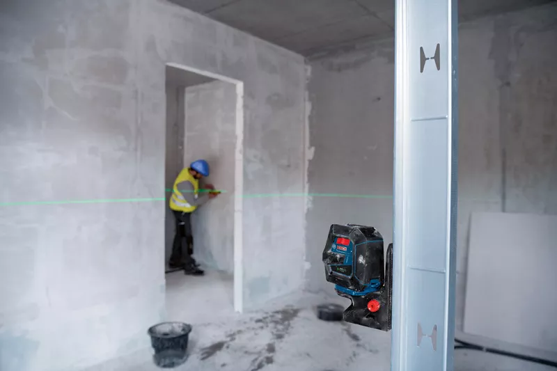 Лазерный нивелир Bosch Professional GCL 2-50 G в чемодане с держателем RM 10, зажимом DK 10, чехлом (0601066M02) 726441 фото
