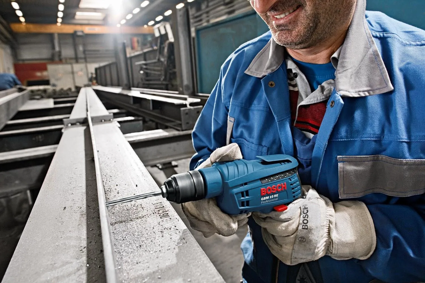 Дриль електричний безударний Bosch Professional GBM 10 RE (0601473600) 726403 фото