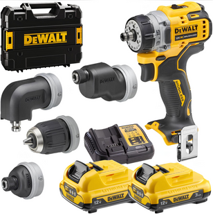 Дриль-шурупокрут акумуляторний безщітковий DeWalt DCD703L2T 727028 фото