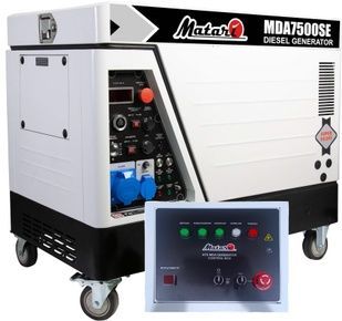 Генератор дизельний Matari MDA7500SE+ATS 728119 фото