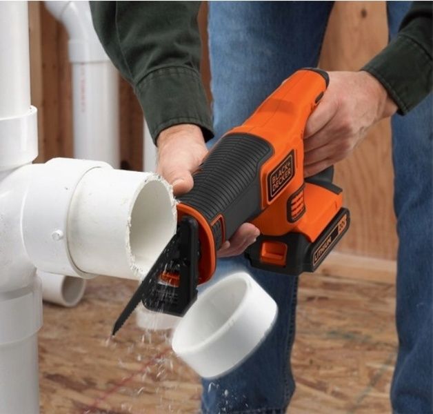 Пила шабельна акумуляторна BLACK+DECKER BDCR18 728549 фото