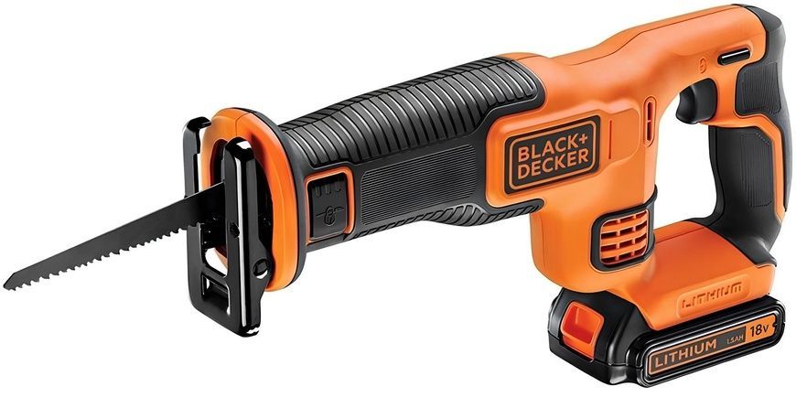 Пила шабельна акумуляторна BLACK+DECKER BDCR18 728549 фото