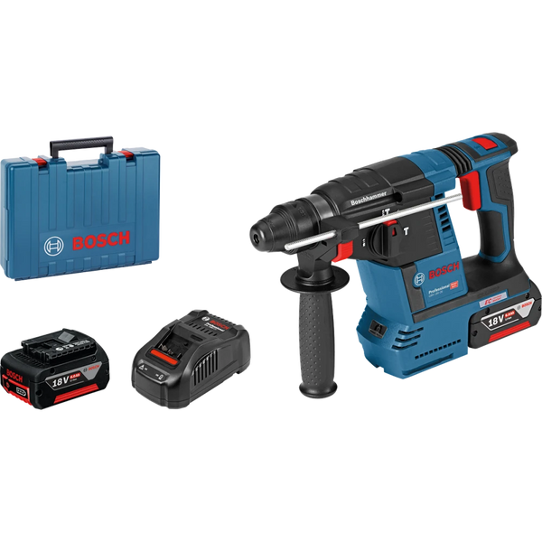 Перфоратор акумуляторний Bosch GBH 18V-26 в чемодані з 2 акб GBA 18 В 6 Ah та з/п (0611909003) 726313 фото