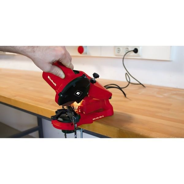 Верстат для заточування ланцюгів акумуляторний Einhell GC-CS 85 E Set (без акум.) (4499924) 725892 фото
