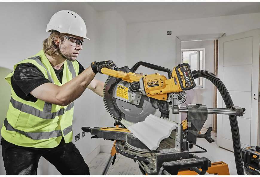 Пила торцювальна акумуляторна DeWALT DCS781N (без АКБ та ЗП) 727197 фото