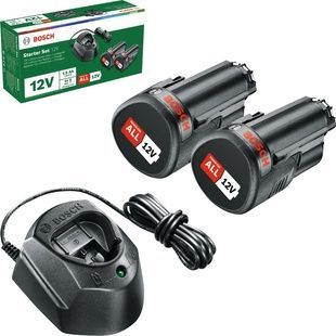 Стартовий набір Bosch 2 акумулятори 12V 1,5 Ah + зарядка GAL 1210 CV (1600A01L3E) 726516 фото