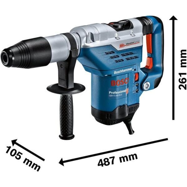 Перфоратор Bosch Professional GBH 5-40 DCE в чемодані (0611264000) 726309 фото