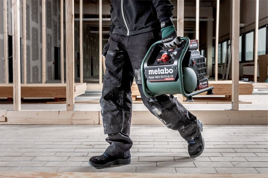 Компресор акумуляторний безмасляний Metabo Power 160-5 18 LTX BL OF (601521850) 730364 фото