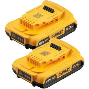Набір акумуляторних батарей DeWALT DCB183D2 727092 фото