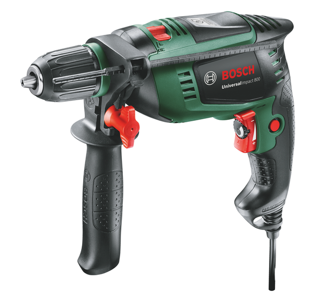 Дриль ударний Bosch UniversalImpact 800 в чемодані (0603131120) 726405 фото