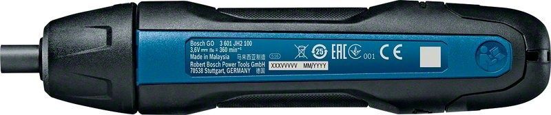 Аккумуляторный шуруповерт Bosch Professional GO 2 в кейсе (06019H2103) 726361 фото