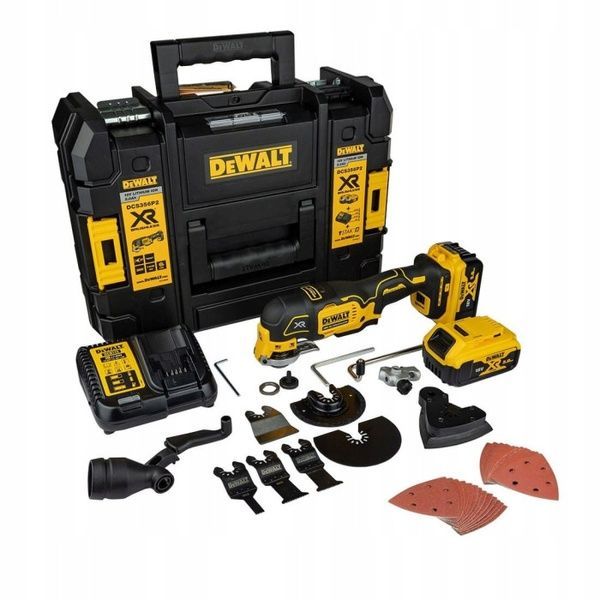 Многофункциональный инструмент аккумуляторный бесщеточный DeWALT DCS356P2 726954 фото