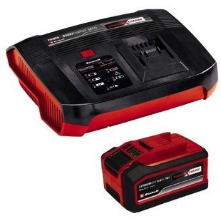 Енергоблок акумуляторний + зарядний пристрій Einhell 18V 4-6Ah PXC 6A Boostcharger (4512143) 725953 фото