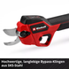 Аккумуляторный секатор Einhell GP-LS 18/28 Li T BL-Solo без АКБ и ЗУ (3408330) 732253 фото 7