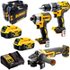 Набор из 3-х инструментов DeWALT DCK384P2T 727101 фото 1