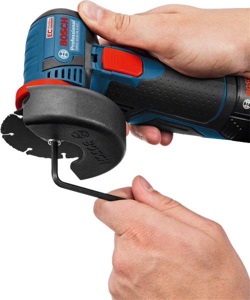 Болгарка акумуляторна Bosch Professional GWS 12V-76 в L-Boxx 102 з 2 акб GBA 12V 3.0Ah та з/п GAL 12 (06019F200B) 726386 фото