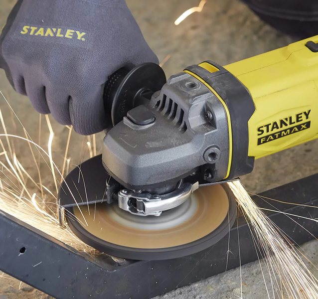 Шлифмашина угловая аккумуляторная Stanley FatMax (SFMCG400B) (без АКБ и ЗУ) 726811 фото